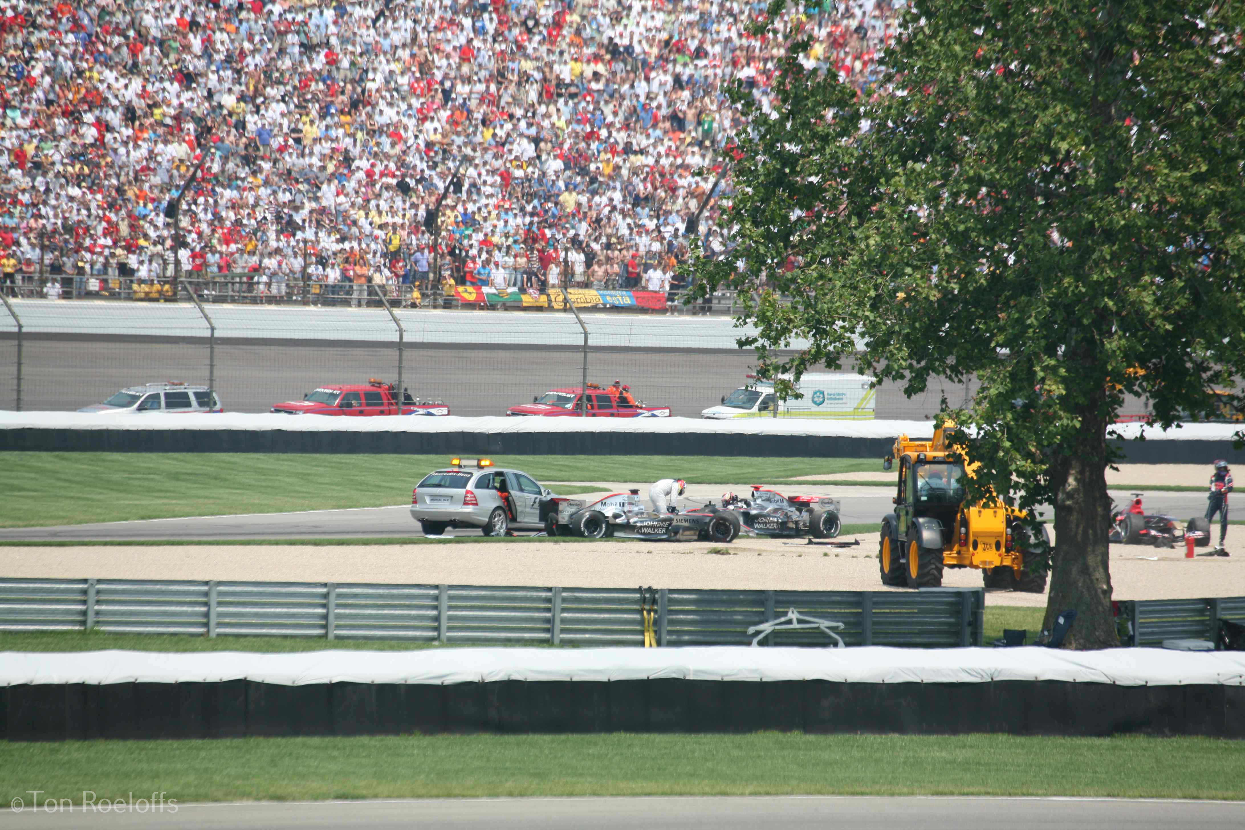 Vettel verremt zich